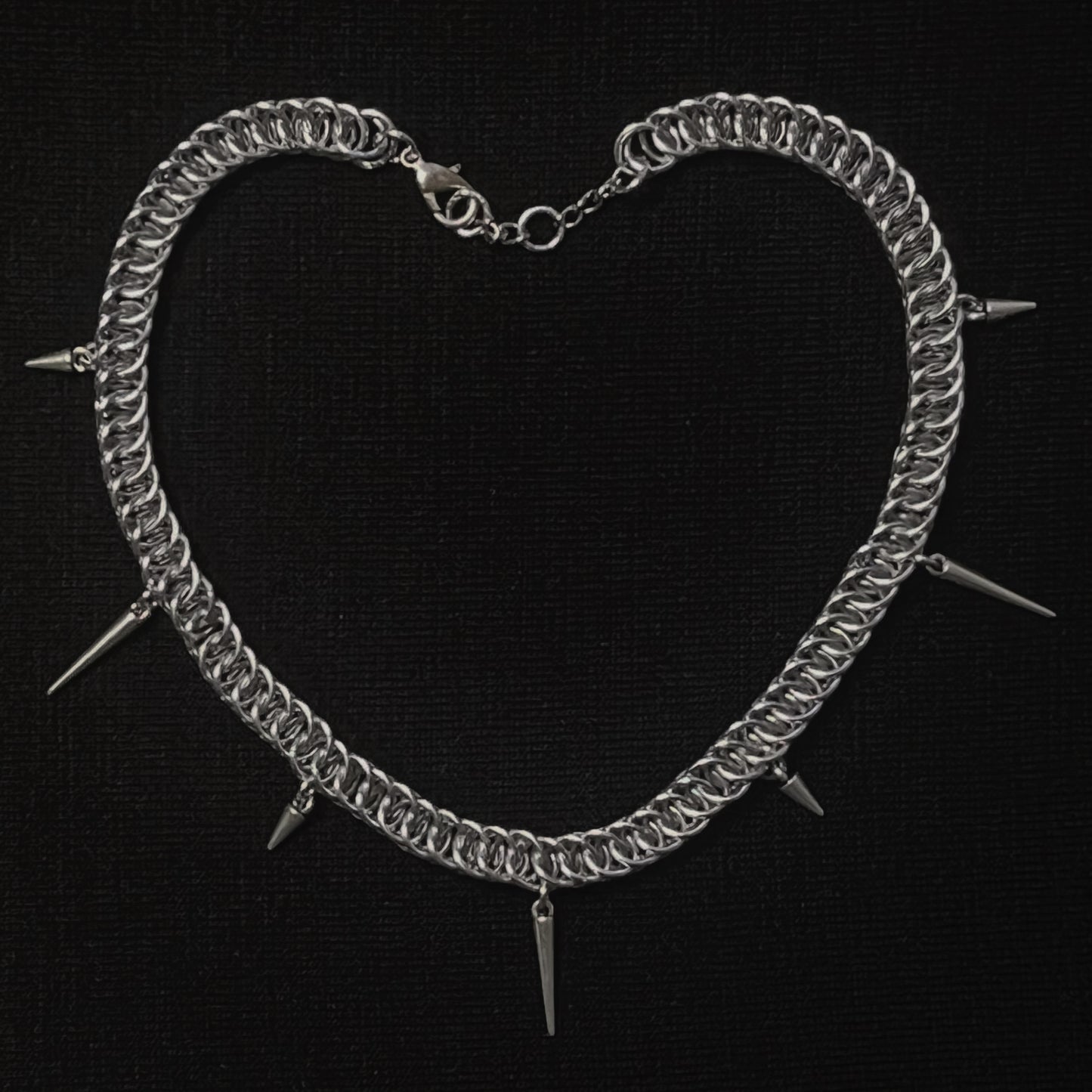 spiked half persian 4-in-1 choker