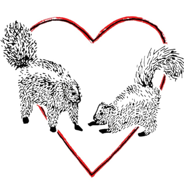 skunks in love