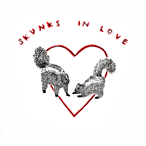 skunks in love